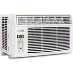 Commercial Cool Window Air Conditioner 8000 BTU, Cools Up to 350 Square Feet, AC Unit with Remote Control, 3 Cooling Speeds & Fan Only Function, White