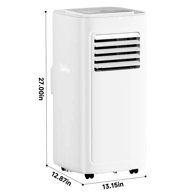 Simzlife Smart Portable Air Conditioner 8000 BTU Fast Cooling AC for Room up to 250 Sq.Ft, 3 in 1 Function, APP Control, Ultra-Quiet, White