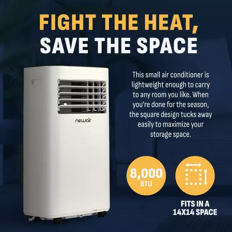 Climatiseur compact Newair 8 000 BTU