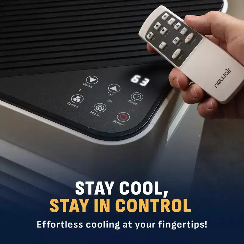 Newair 10,000 BTU Portable Air Conditioner, Dehumidifier, and Fan