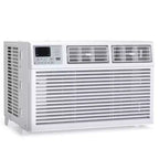 Climatiseur de fenêtre 8 000 BTU avec télécommande, unité de climatisation de fenêtre intelligente avec déshumidificateur, ventilateur, économie d'énergie, pour la maison/le salon