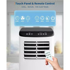 Garvee 8000 BTU Portable AC Unit 3-in-1 Cooling Fan Dehumidifier Remote Sleep Timer Window Kit for Rooms Up to 350 Sq Ft