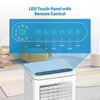 10000 Btu Portable Air Conditioners Cool Up to 450 Sq Ft, 3 In 1 Portable Ac Units for Rooms With Fan