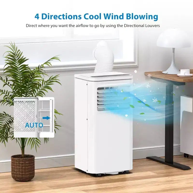10000 Btu Portable Air Conditioners Cool Up to 450 Sq Ft, 3 In 1 Portable Ac Units for Rooms With Fan