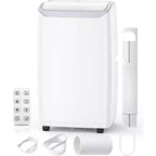 14,000 BTU 3-in-1 Portable Air Conditioner with Window Kit, Cools up to 750 Sq.Ft, 75-Pint Dehumidifier