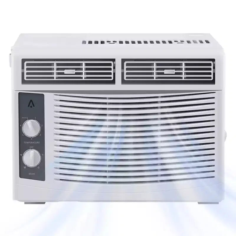 5000 Btu Air Conditioner Window Unit, Fast Cooling to 150 Sq.Ft. Window Ac Unit With Easy-to-Use Mechanical Controls