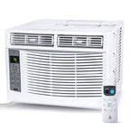 8000 BTU Window Air Conditioner, Ultra Quiet Air Conditioner Window Unit for Rooms Up to 350 Sq. Ft
