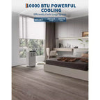 10000 BTU Portable Air Conditioners, 3-In-1 Portable AC Units for Rooms with Dehumidifier, Quiet Room Air Conditioner Cools Up to 450 Sq.Ft.