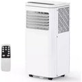 8,000 BTUs Portable Air Conditioner with Cooling, Dehumidifier, Fan 3-In-1, LED Display, 24-HTimer, DOE SACC 5000BTU High Efficiency Cooling