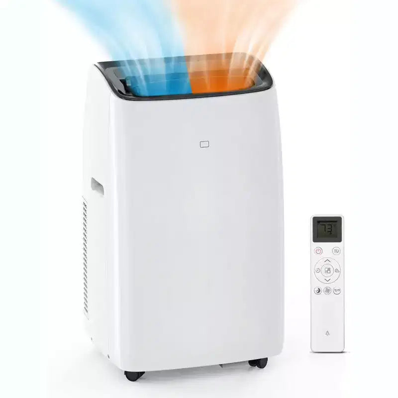 14000 BTUs Inverter Portable Air Conditioner and Heater, Portable AC Unit for Rooms Up to 750 Sq. Ft, with Remote Control Energy-Saving 13.6
