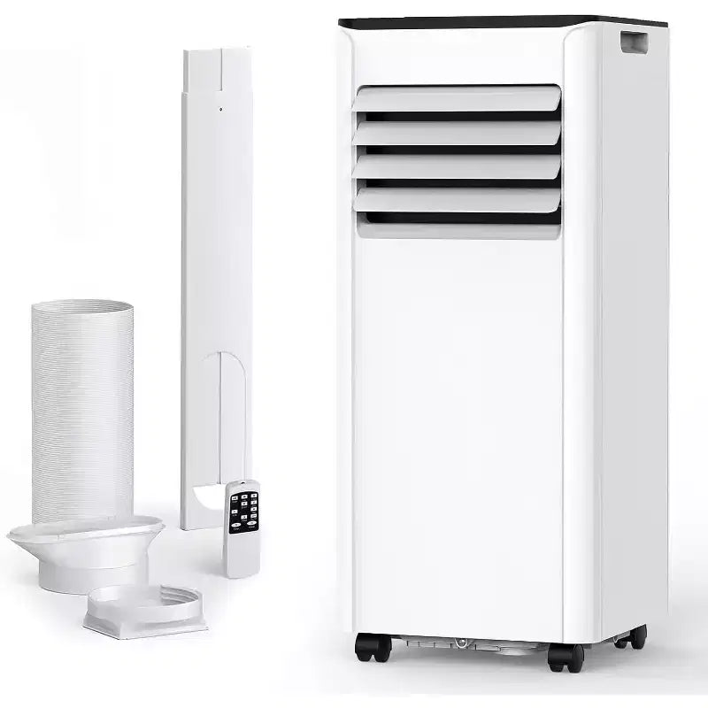 ZAFRO Portable Air Conditioners, Up to 450 Sq.Ft., 4-in-1 AC Unit with Fast Cooling/Energy Efficient/Remote/24H Timer