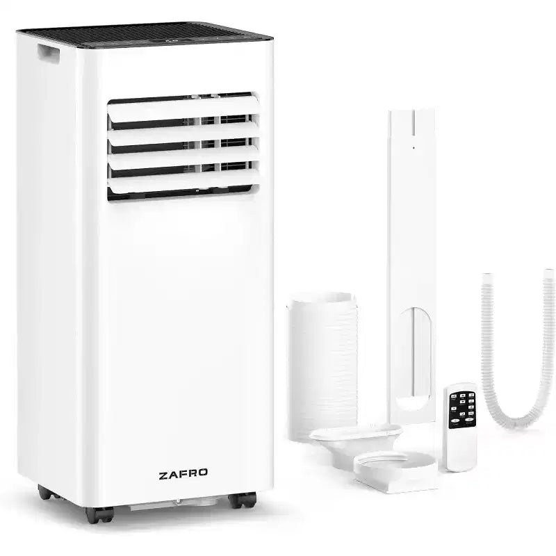 ZAFRO Portable Air Conditioners, 4 Modes Portable AC Unit with Fast Cooling/Energy Efficient/Remote/24Hrs Timer for Bedroom