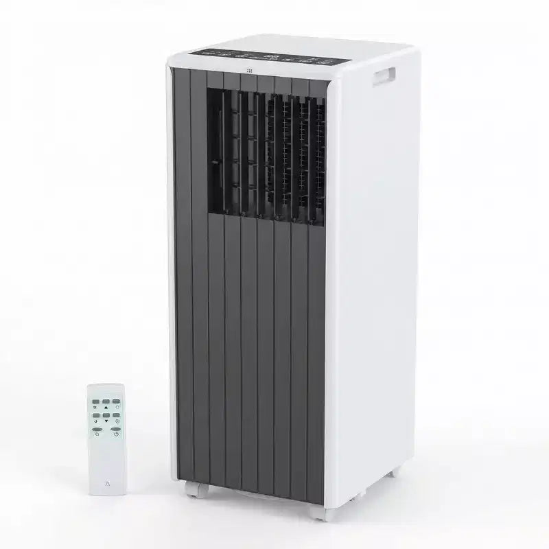 Portable Air Conditioner 8,000 BTU, Cools Rooms Up to 350 Sq. Ft, Dehumidifier, Fan, Sleep Mode, Remote Control, Quiet AC Unit with Window Mount Kit