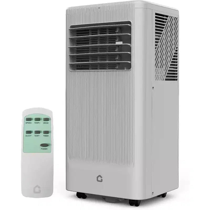 Acekool 8000 BTU Portable Air Conditioner, 3-in-1 AC Unit with Cooling Fan Dehumidifier, Remote & 24H Timer, Cools Rooms up to 350 Sq Ft