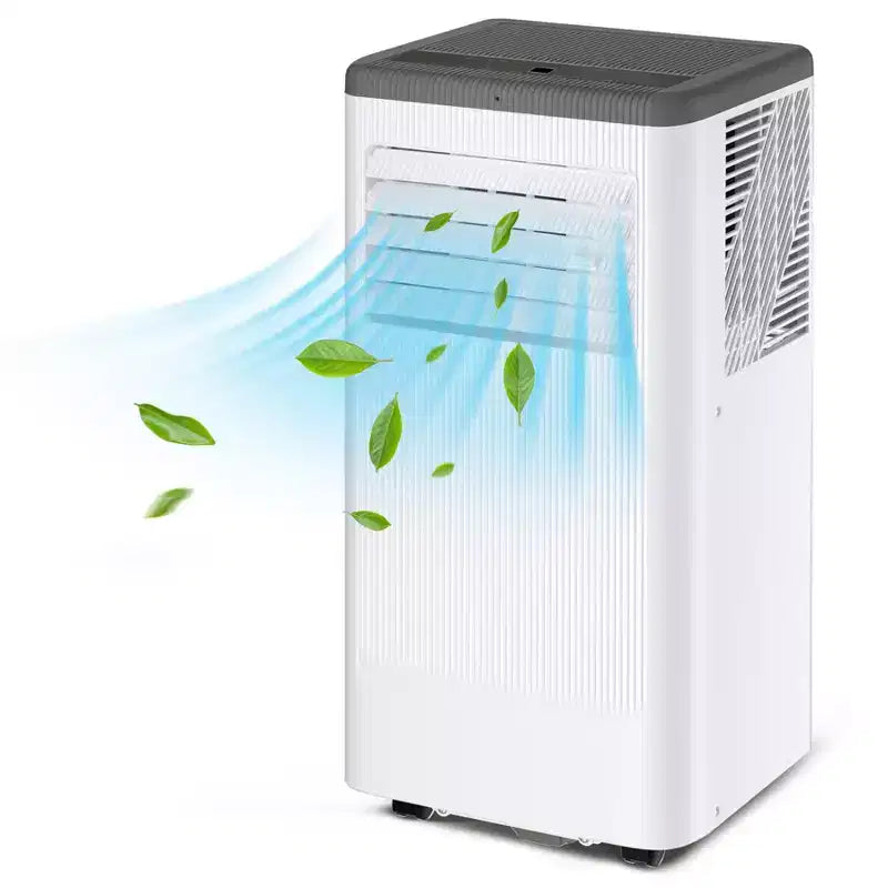 10000 BTU Portable Air Conditioner with Wheels, Portable AC Unit with Remote, Indoor Air Conditioner for Room 560 SQ.FT, Cooling/Fan/Dry Modes