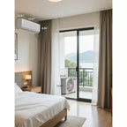 Acekool 24000 BTU Mini Split AC & Heat Pump, 21 SEER2 Inverter, WiFi & Alexa, Ductless System with Install Kit for up to 1500 Sq Ft Rooms