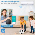 Acekool 9000 BTU Mini Split AC & Heat Pump, 19 SEER2 Inverter, WiFi & Alexa, Ductless System with Install Kit for Rooms up to 450 Sq Ft
