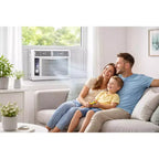 Climatiseur de fenêtre Acekool 5 000 BTU, Climatiseur de fenêtre à refroidissement rapide avec télécommande, minuterie, refroidissement silencieux pour les petites pièces jusqu'à 28 m²