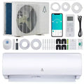 Acekool 9,000 BTU Mini Split AC Heat Pump, 19 SEER2, WiFi Smart Control, 115V Ductless System for Rooms up to 450 Sq Ft