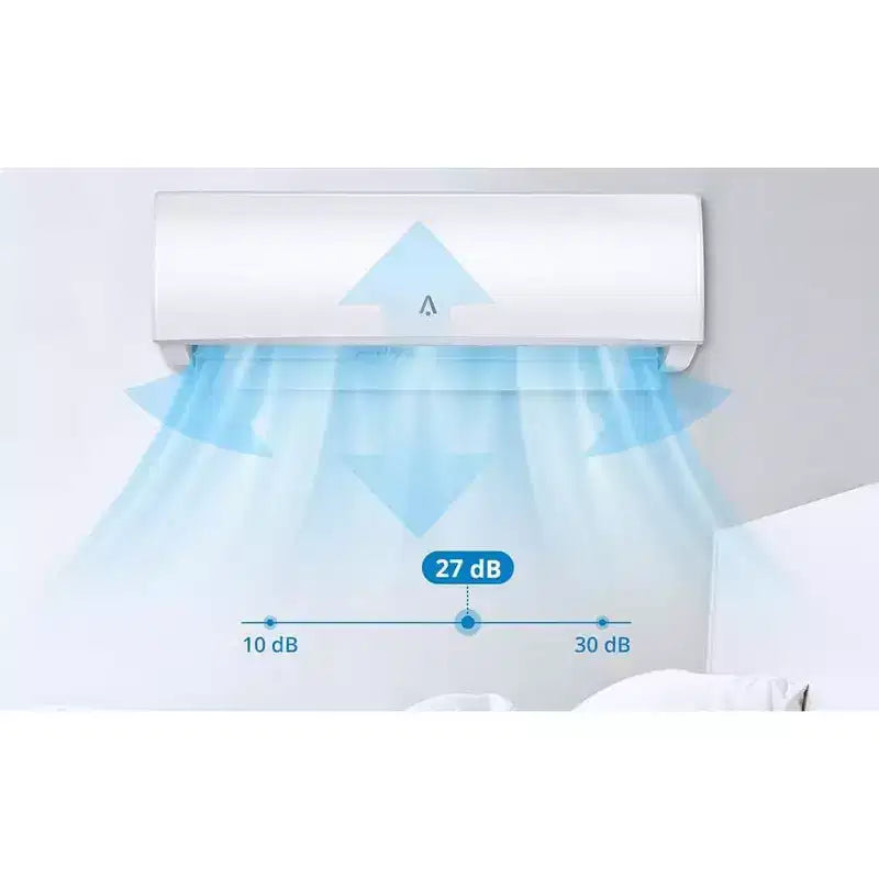 Acekool 9,000 BTU Mini Split AC Heat Pump, 19 SEER2, WiFi Smart Control, 115V Ductless System for Rooms up to 450 Sq Ft
