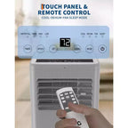 10000 BTU Portable Air Conditioner, Quiet 3 in-1 Cooling Unit for Rooms Up to 450 Sq.Ft, Includes Dehumidifier & Fan Modes