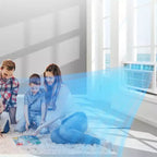 Climatiseur de fenêtre contrôlable par application et télécommande : unité de 10 000 BTU pour fenêtres, refroidit des pièces jusqu'à 42 m². Idéal avec les modes veille et minuterie programmable.