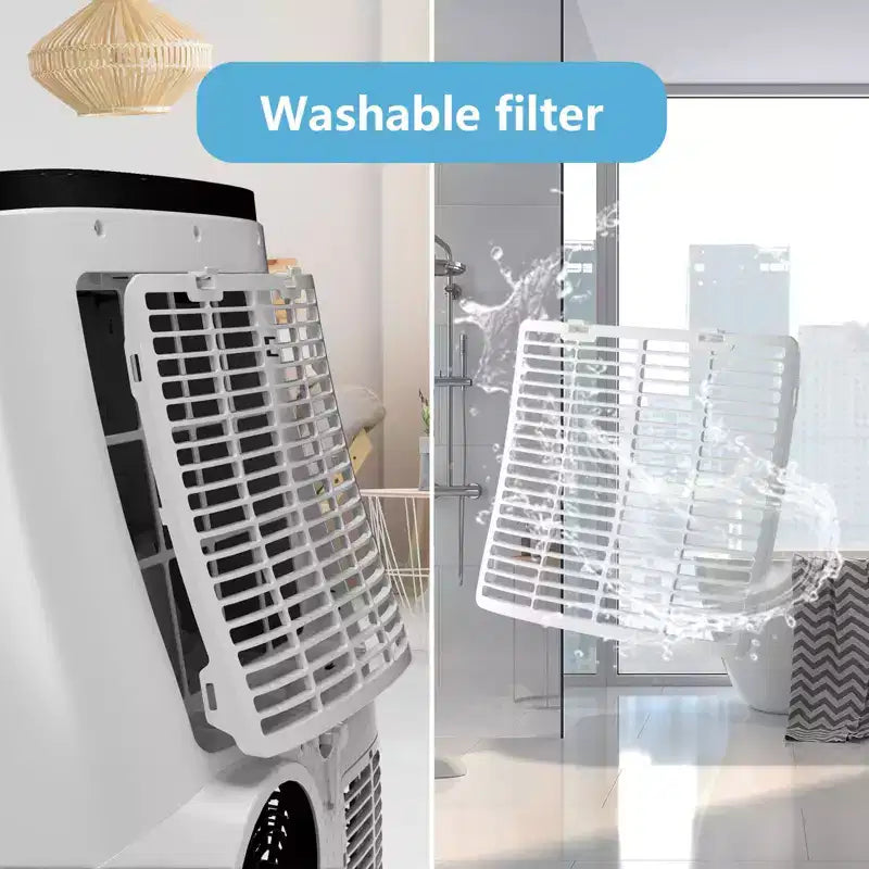 14000 BTU Portable Air Conditioner - Cooling, Dehumidifier & Fan for 700 Sq Ft with Remote & Auto Swing, One-year warranty