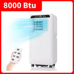 GustoWave 8000 BTU Portable Air Conditioner 3-in-1 AC with Remote, 24H Timer, Low Noise for Bedroom, Office, 350 Sq. ft.