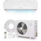 Acekool 9,000 BTU Mini Split Air Conditioner Heat Pump, 19 SEER2 Ductless Inverter AC 115V, Wall Mount, Installation Kit, White