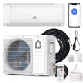 12000 BTU Mini Split AC & Heater  21 SEER2 Inverter, Ductless Wall-Mounted, 230V, WiFi/Remote, R32, ECO, Dehumidify, 24H Timer, High-Speed Cooling