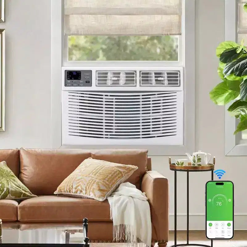 Karl Home 14000 BTU Wi-Fi Enabled Portable All-in-One Window Air Conditioner