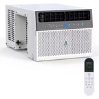 8,000 BTU U-Shaped Smart Inverter Air Conditioner C Cools up to 450 Sq. Ft., Ultra Quiet with Open Window Flexibility, Ultra Quiet, Energy Efficient