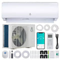 Mini Split Air Conditioning/Heating System, 19 Seer2 Inverter Mini Split Ac for Cooling Up to 450/750 Sq. Ft., Ductless Mini Split Heat Pump