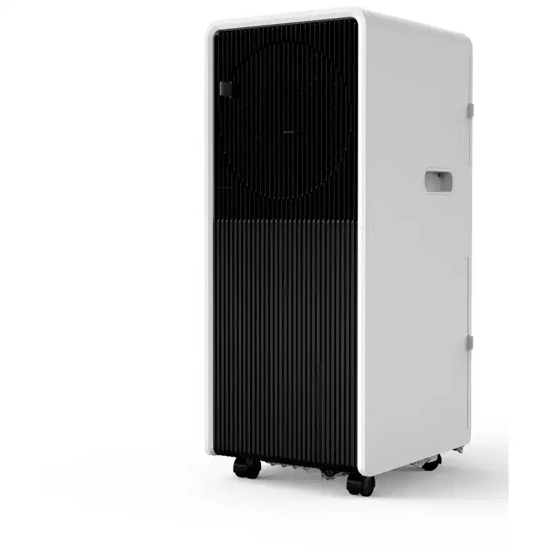 Climatiseur portable 3-en-1 de 14 000 BTU - Blanc/Noir, refroidit 70 m², ultra silencieux, télécommande incluse pour chambre/salon/bureau