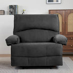 Sillón reclinable grande con función de empuje, almohada de masaje y calefacción