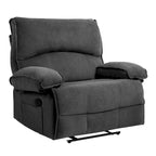 Sillón reclinable grande con función de empuje, almohada de masaje y calefacción