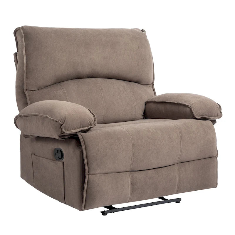 Sillón reclinable grande con función de empuje, almohada de masaje y calefacción