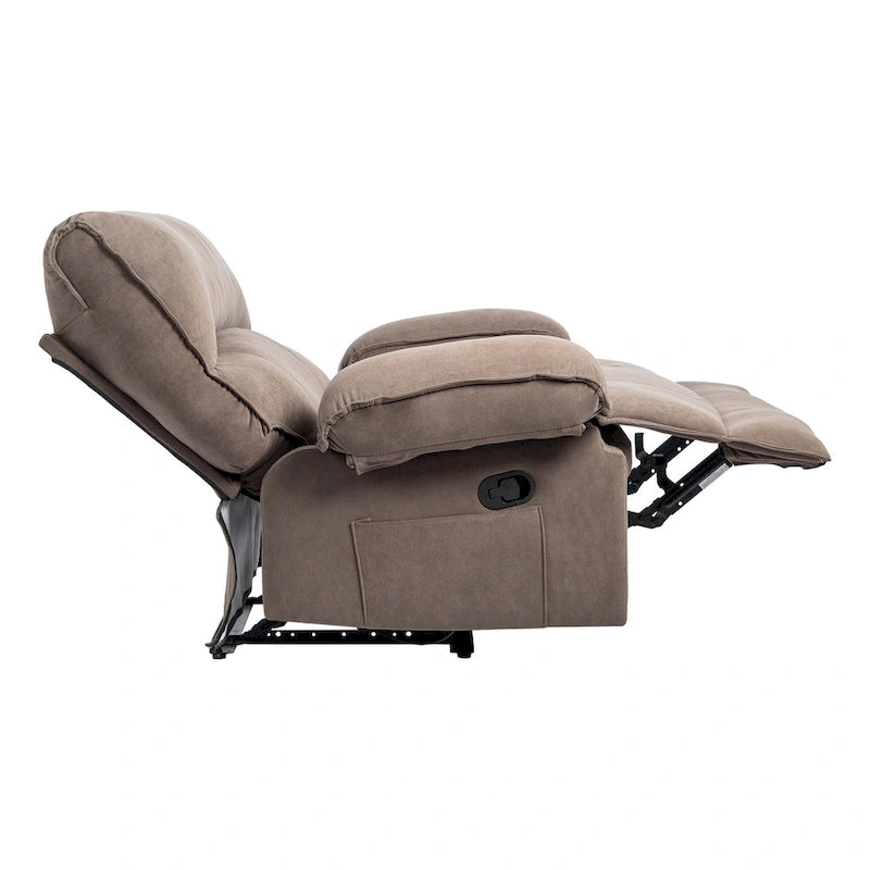 Sillón reclinable grande con función de empuje, almohada de masaje y calefacción