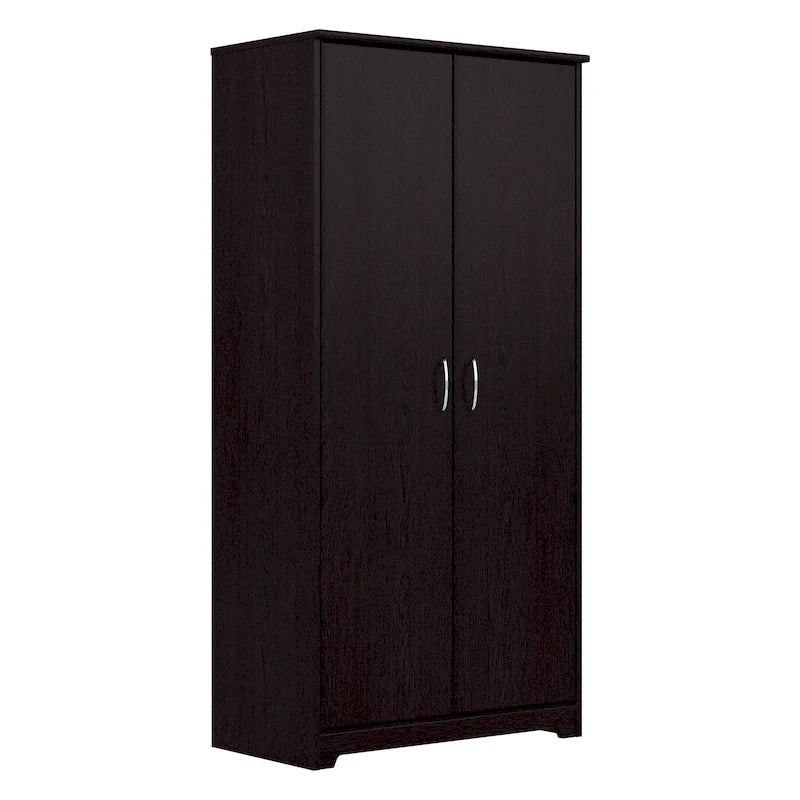 Cabot Tall Storage Cabinet with Doors by Bush Furniture