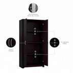 Cabot Tall Storage Cabinet with Doors by Bush Furniture