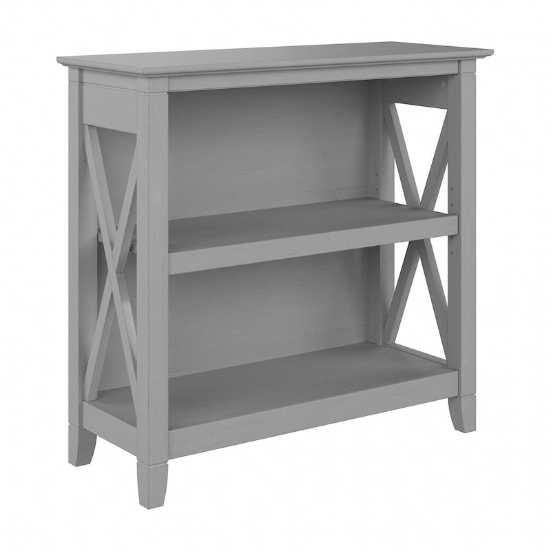 Key West Small 2 Shelf Bookcase by Bush Furniture
