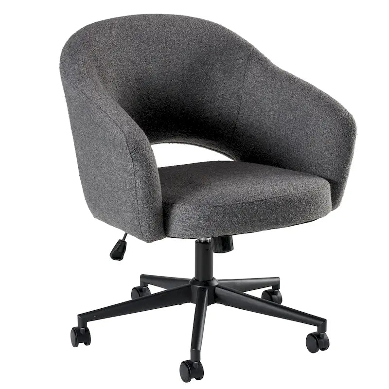 Bush Furniture Fairfax Mid Century Modern Desk Chair for Home Office