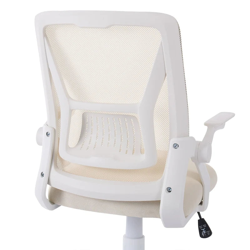 Javlergo Office Chair Mid Back Swivel Lumbar Support Desk Chair, Computer Ergonomic Mesh Chair with Armrest