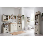 Farmhouse Corner Cabinet, 68 Tall Corner Cabinet, Corner Cabinet