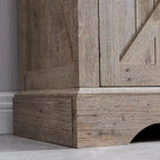 Farmhouse Corner Cabinet, 68 Tall Corner Cabinet, Corner Cabinet