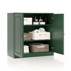 Palace Imports 100% Solid Wood 32 Bathroom Cabinet with Solid Doors and Adjustable Shelves