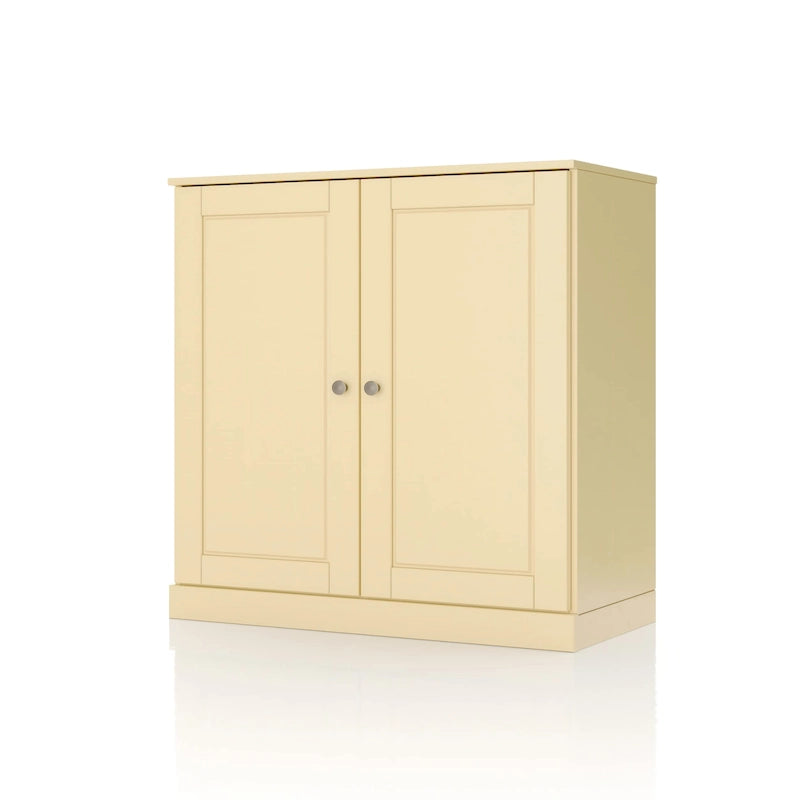 Palace Imports 100% Solid Wood 32 Bathroom Cabinet with Solid Doors and Adjustable Shelves