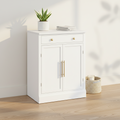 Mueble de almacenamiento de cocina con cajón y estantes ajustables