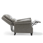 Fauteuil inclinable à dossier rembourré avec clous décoratifs (lot de 2)
