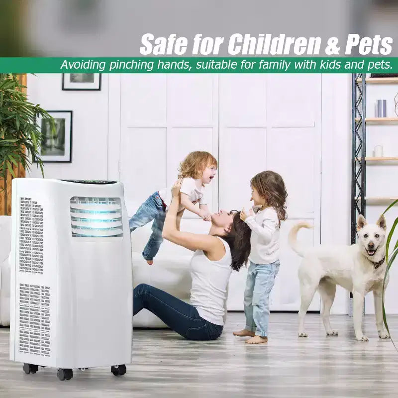 Costway Portable Air Conditioner 5500 BTU (8000BTU ASHRAE) Dehumidifier